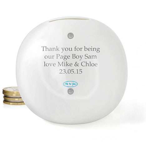 Personalised Me to You Page Boy Usher Wedding Money Jar Extra Image 2